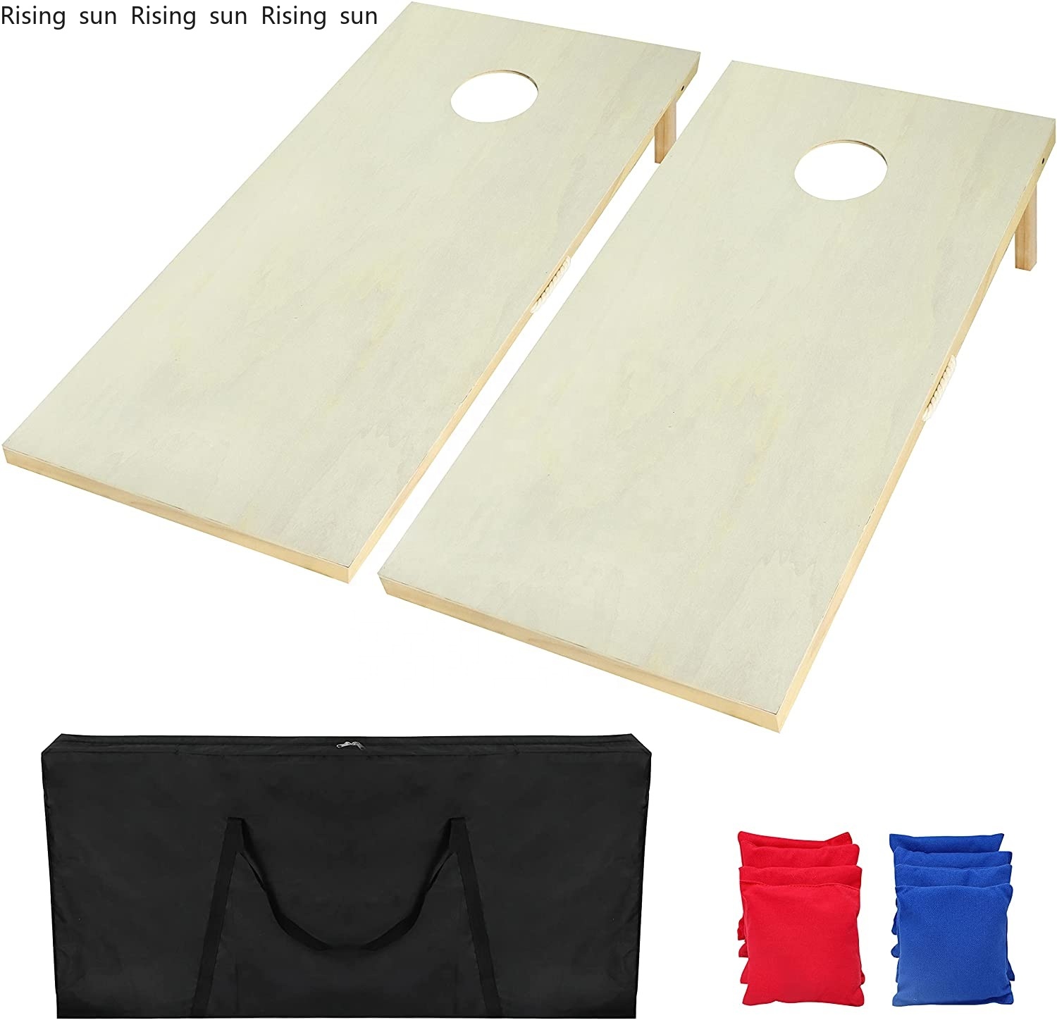 Cornhole Board Set - 고급 원목 콘홀 게임판 (콘홀 토스