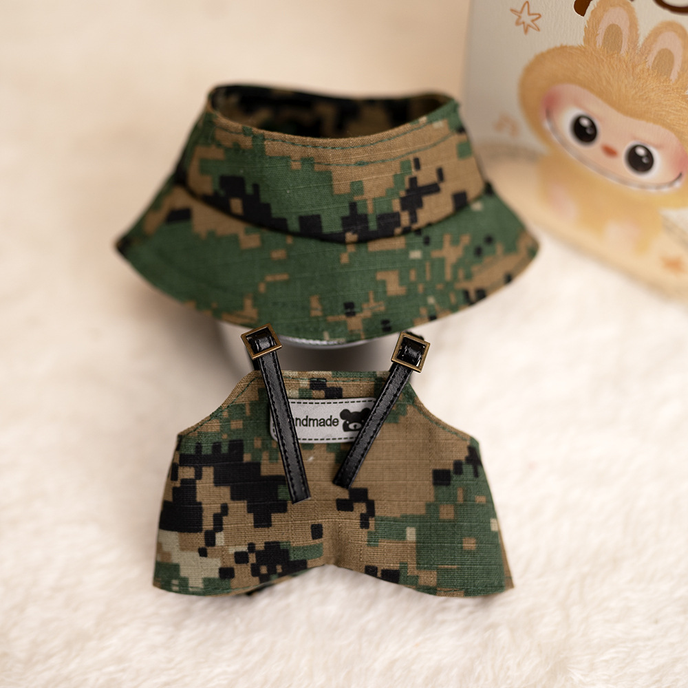 Party Games 15 In 1 - 15/17cm 라부부 인형 옷 세트 위장복