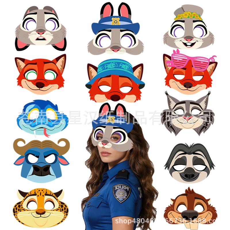 Zootopia Party Games - Dsn 피규어 12개/세트 주토피아 2 생일