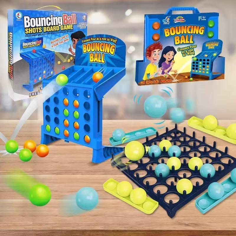 바운싱 링킹 샷 보드 게임, 커넥트 4 샷 바운스 볼  - Party Games Game 리뷰 및 가격