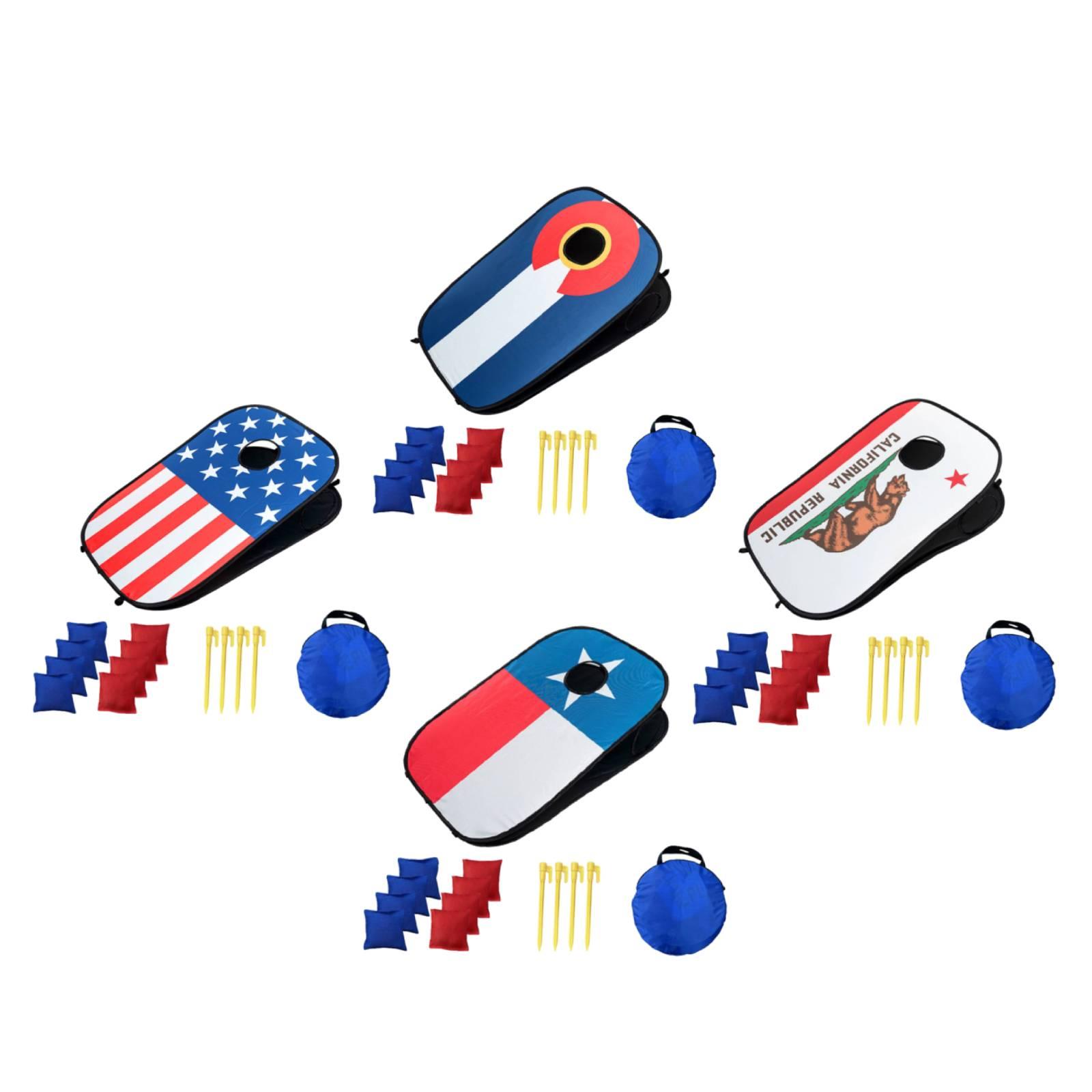 콩주머니 던지기 게임 콘홀 보드 휴대용 경량 장난감 캠 - Cornhole Board Set 리뷰 및 가격