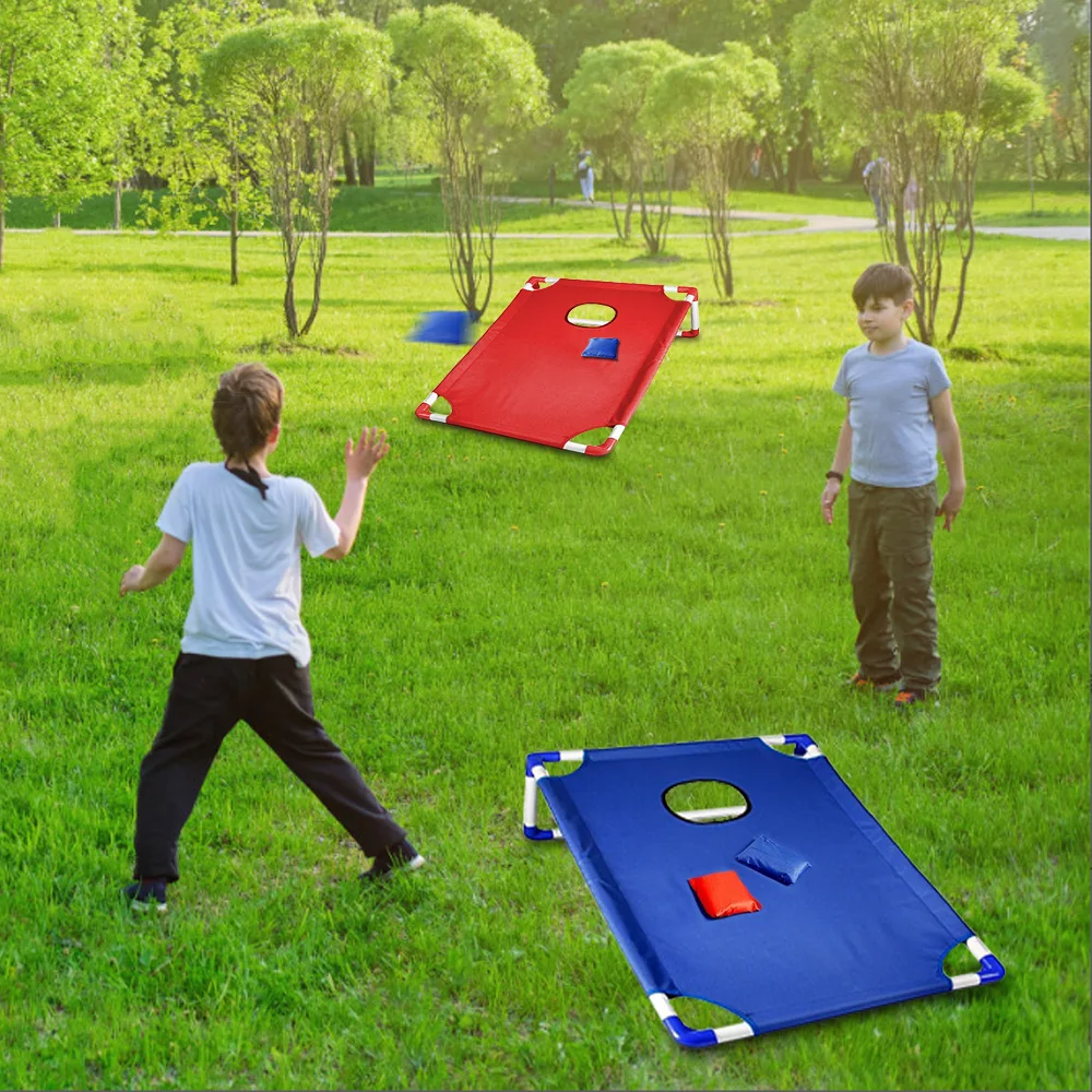 휴대용 콘홀 세트 1개 접이식 보드 & 6개 빈백 야외 - Cornhole Board Set 리뷰 및 가격