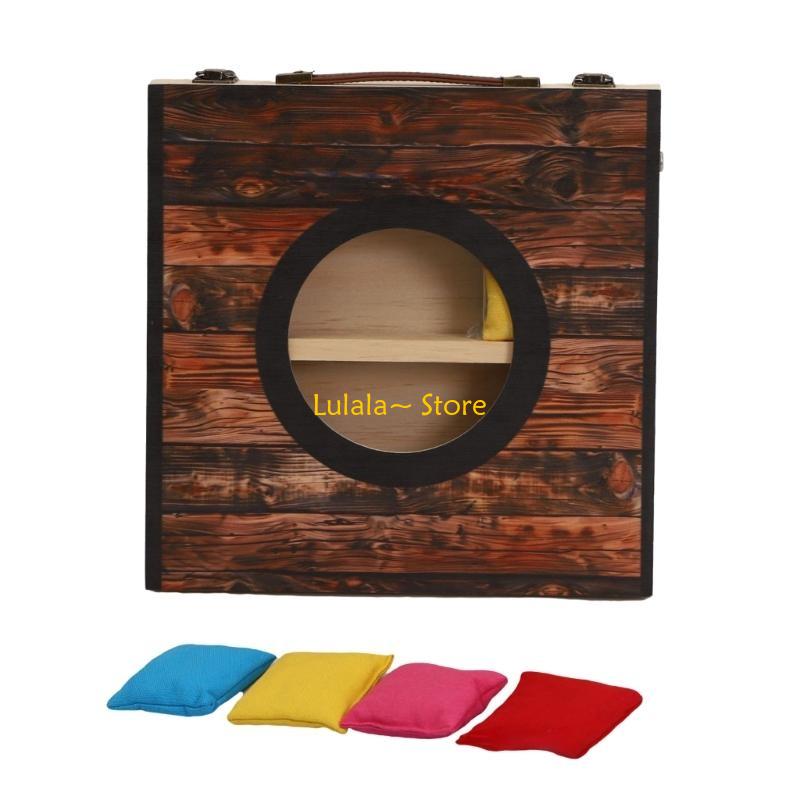 Y4QA 뒷마당 모임을 위한 콩주머니가 포함된 야외 던 - Cornhole Board Set 리뷰 및 가격