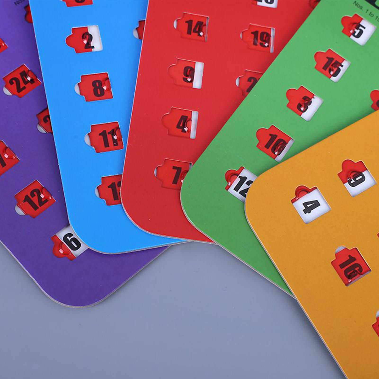 블라인드와 슬라이더가 포함된 5개 슬라이딩 빙고 게임  - Party Games Bingo 리뷰 및 가격