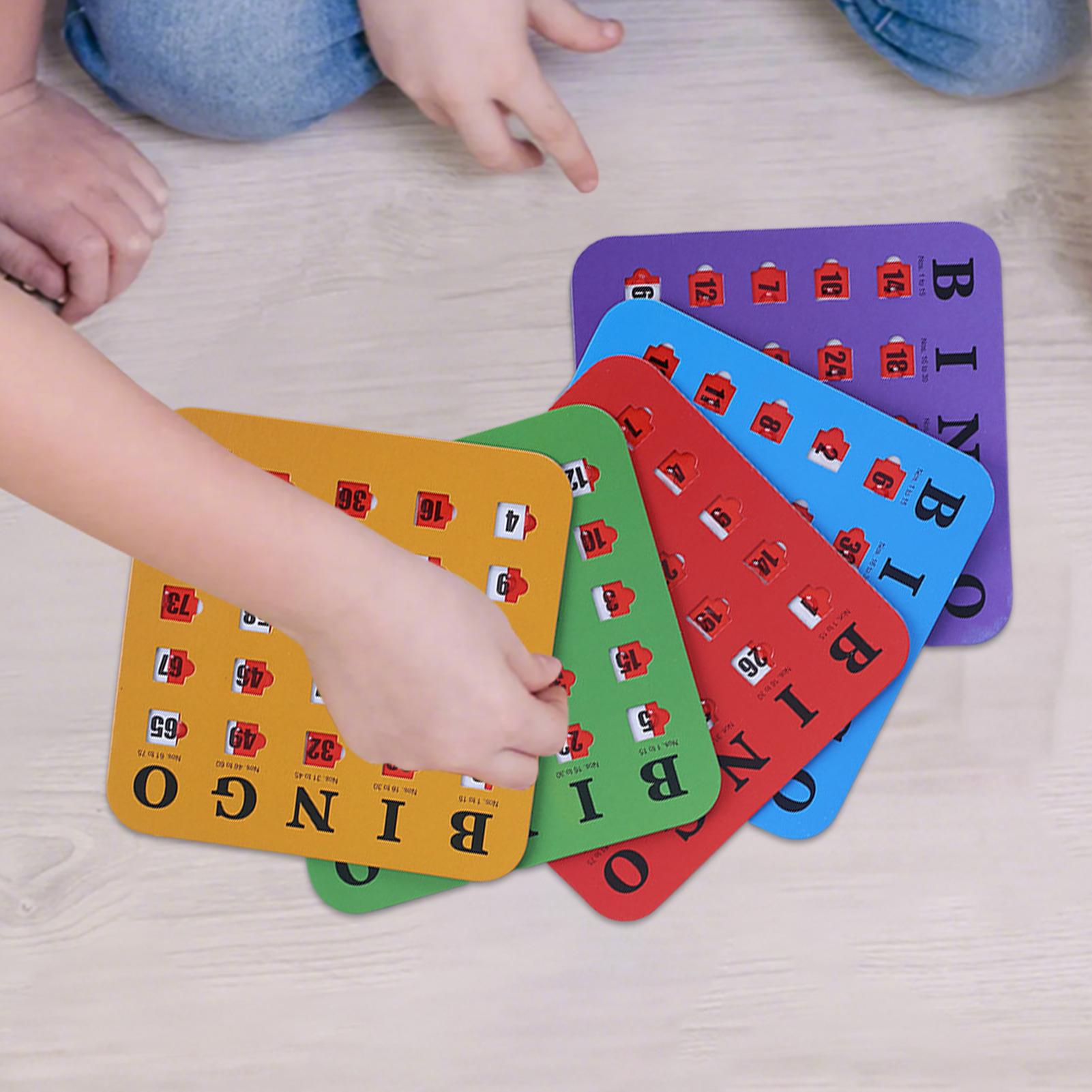 블라인드와 슬라이더가 포함된 5개 슬라이딩 빙고 게임  - Party Games Bingo 리뷰 및 가격