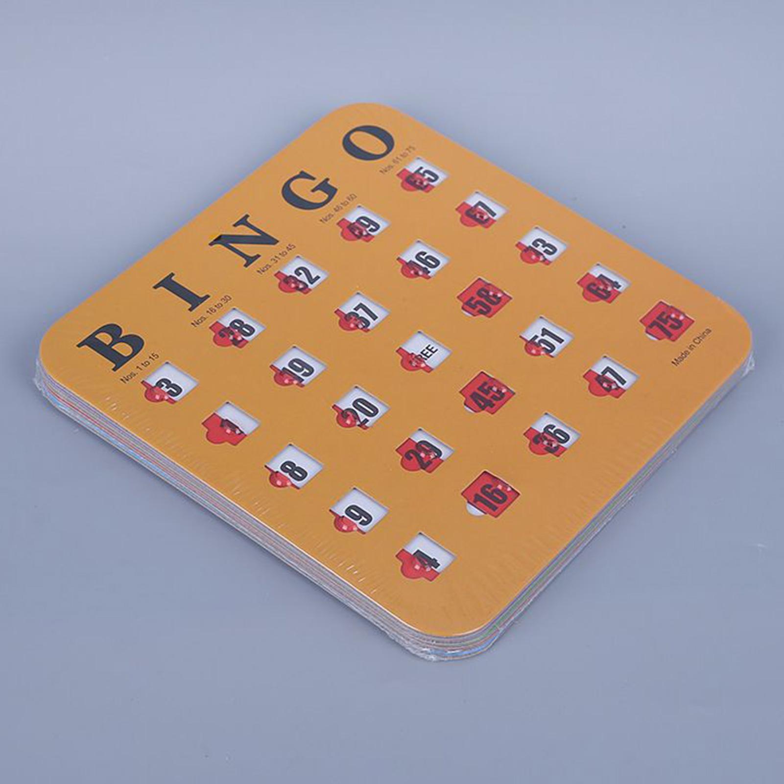 블라인드와 슬라이더가 포함된 5개 슬라이딩 빙고 게임  - Party Games Bingo 리뷰 및 가격