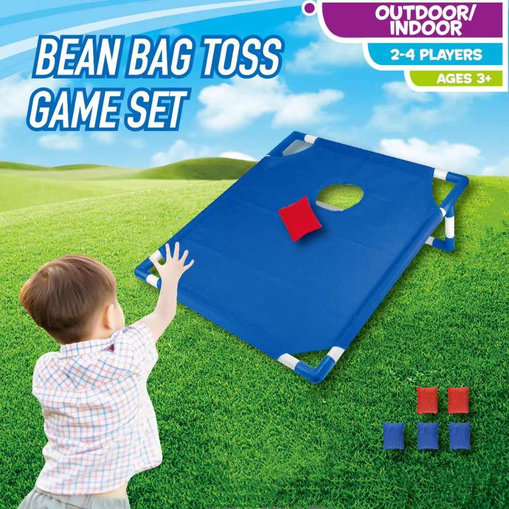 BBQ 캠핑용 콘홀 세트 레드 블루 콘홀 게임 가족 모 - Cornhole Board Set 리뷰 및 가격