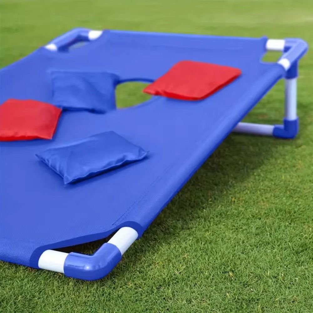 BBQ 캠핑용 콘홀 세트 레드 블루 콘홀 게임 가족 모 - Cornhole Board Set 리뷰 및 가격