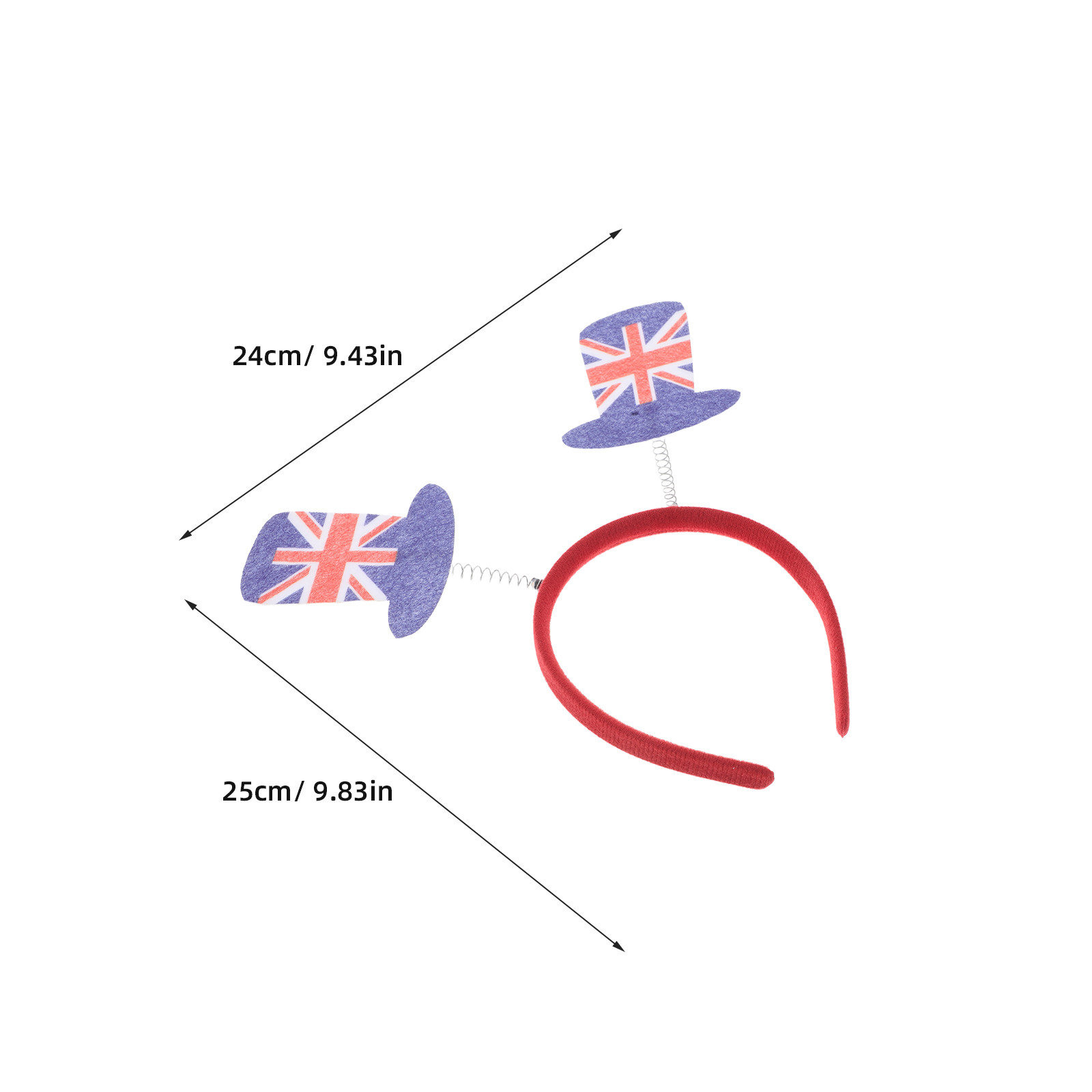영국 국기 헤어밴드, 영국 국기 머리띠, 왕의 생일 기 - Party Games Uk 리뷰 및 가격