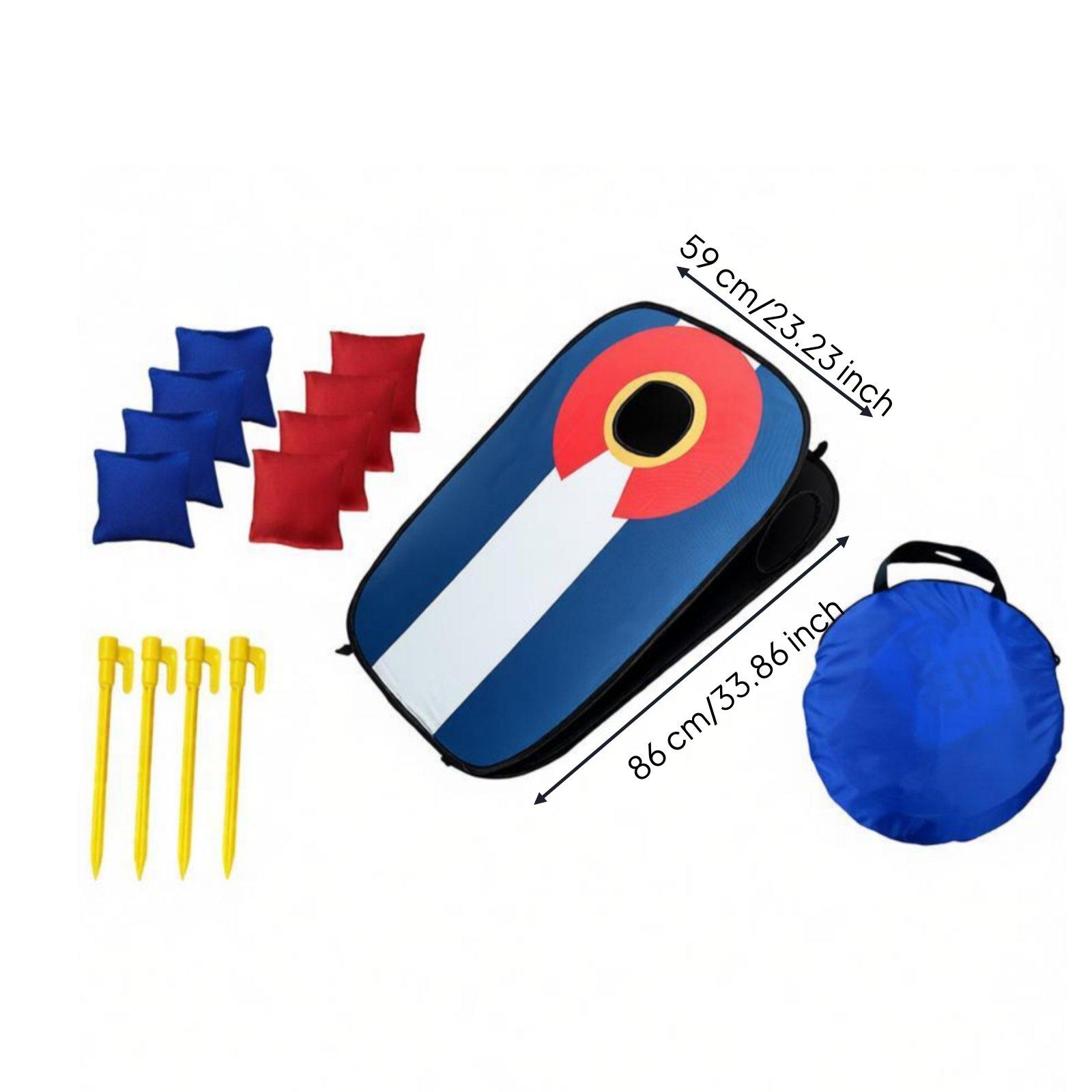 옥외 및 실내용 접이식 콘홀 세트, 간편하게 보관할 수 - Cornhole Board Set 리뷰 및 가격
