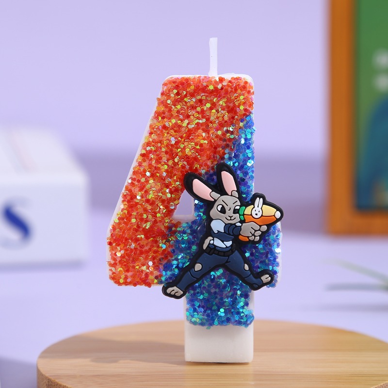 Dsn 0-9 숫자 주토피아 피규어 테마 3D 생일 케 - Zootopia Party Games 리뷰 및 가격