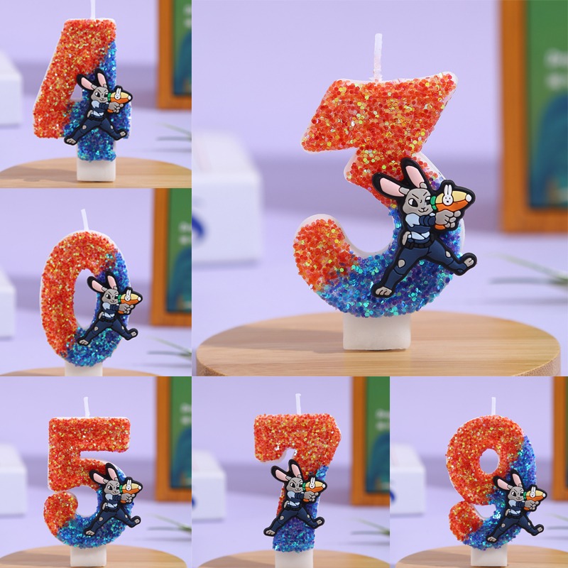 Dsn 0-9 숫자 주토피아 피규어 테마 3D 생일 케 - Zootopia Party Games 리뷰 및 가격