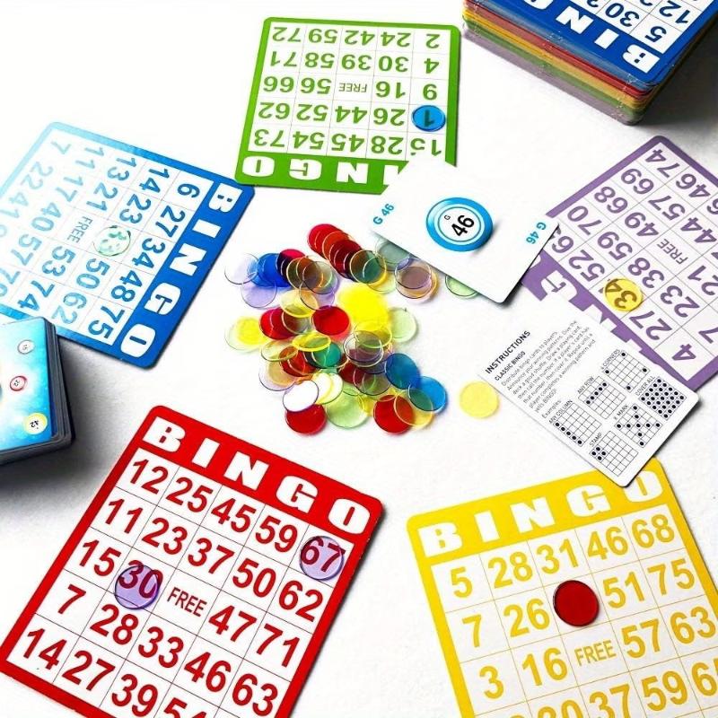50/100Pcs 반복되지 않는 빙고 카드 교육용 대화 - Party Games Bingo 리뷰 및 가격