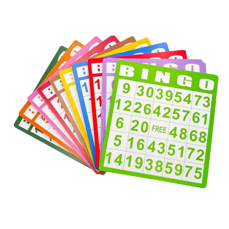 50/100Pcs 반복되지 않는 빙고 카드 교육용 대화 - Party Games Bingo 리뷰 및 가격