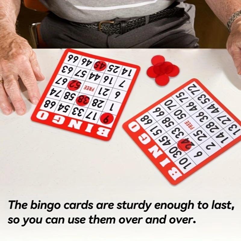 50/100Pcs 반복되지 않는 빙고 카드 교육용 대화 - Party Games Bingo 리뷰 및 가격